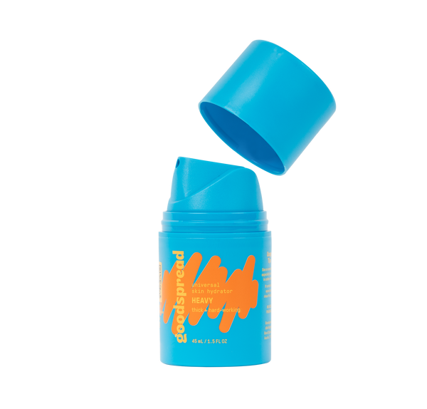 Heavy Moisturizer with cap open